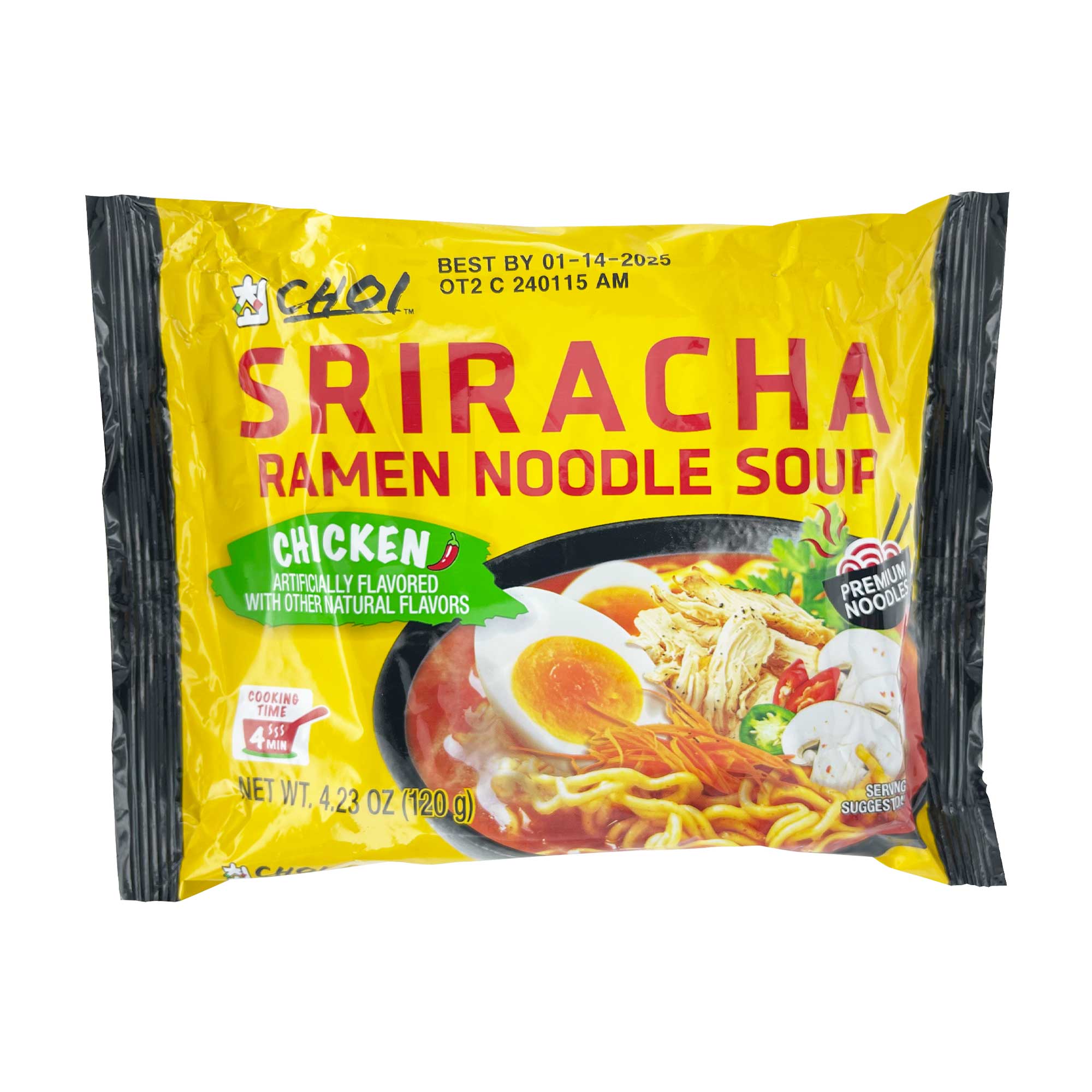 Choi Sriracha Chicken Instant Noodle Soup (120g)