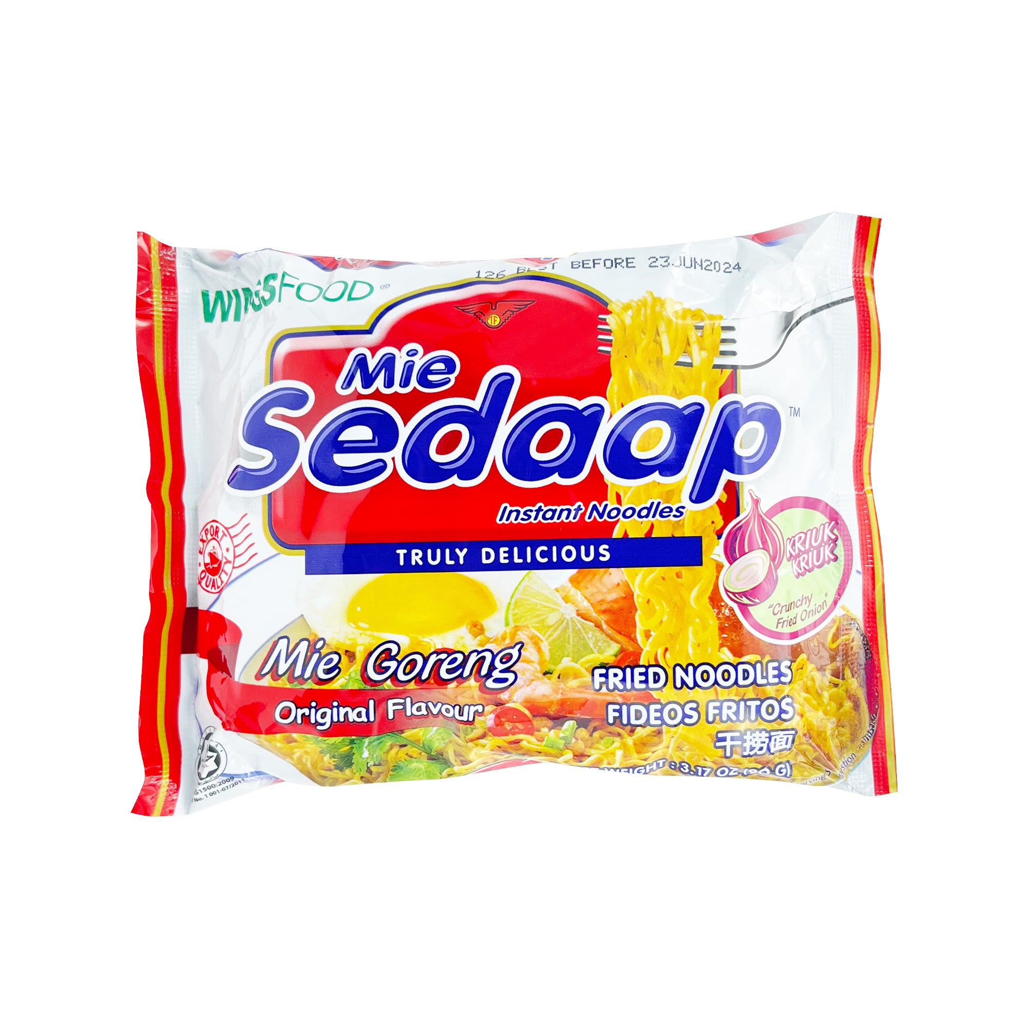 Mie Sedaap Mie Goreng / Fried Noodle Original Flavor (90g)