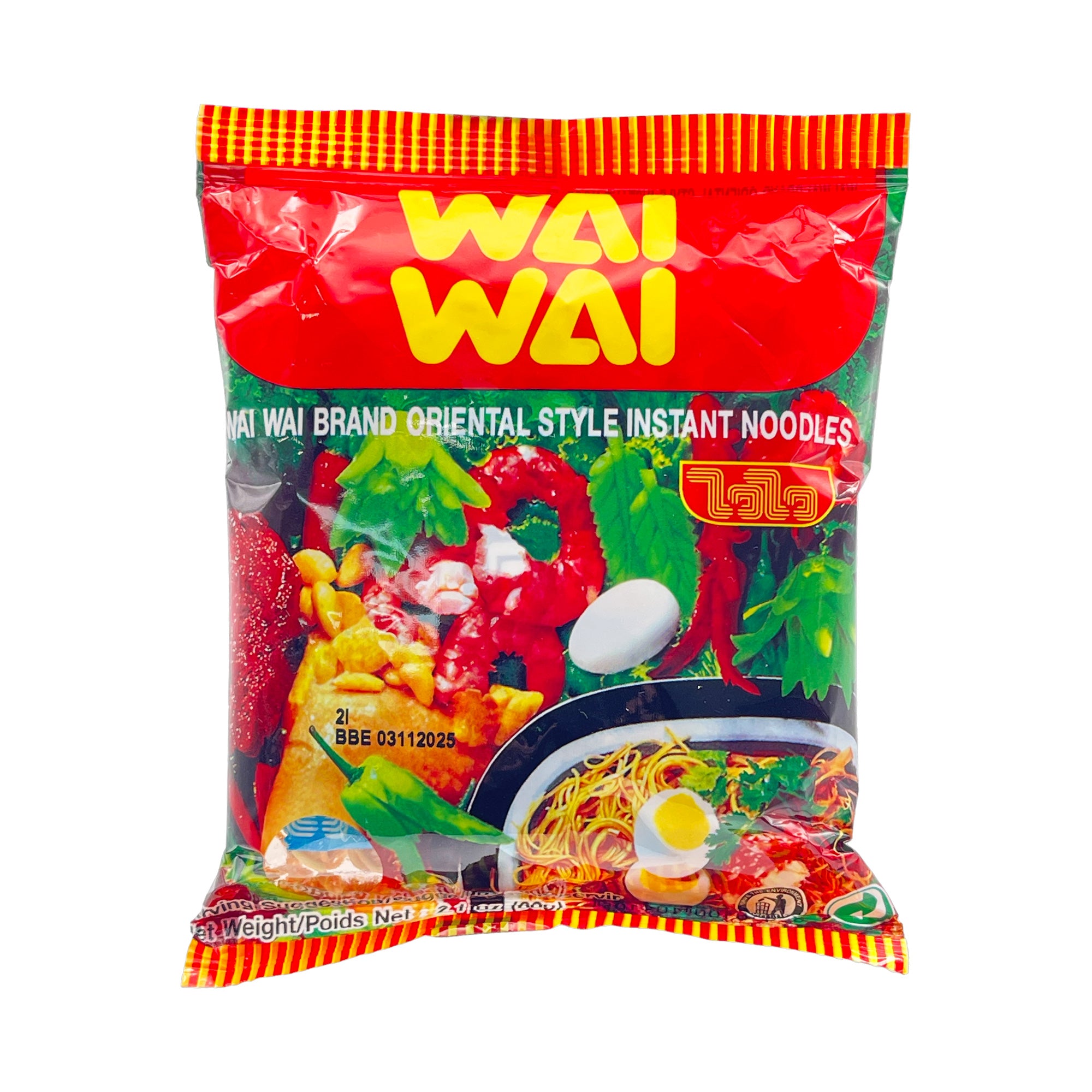 Wai Wai Oriental Style Instant Noodle (60g)