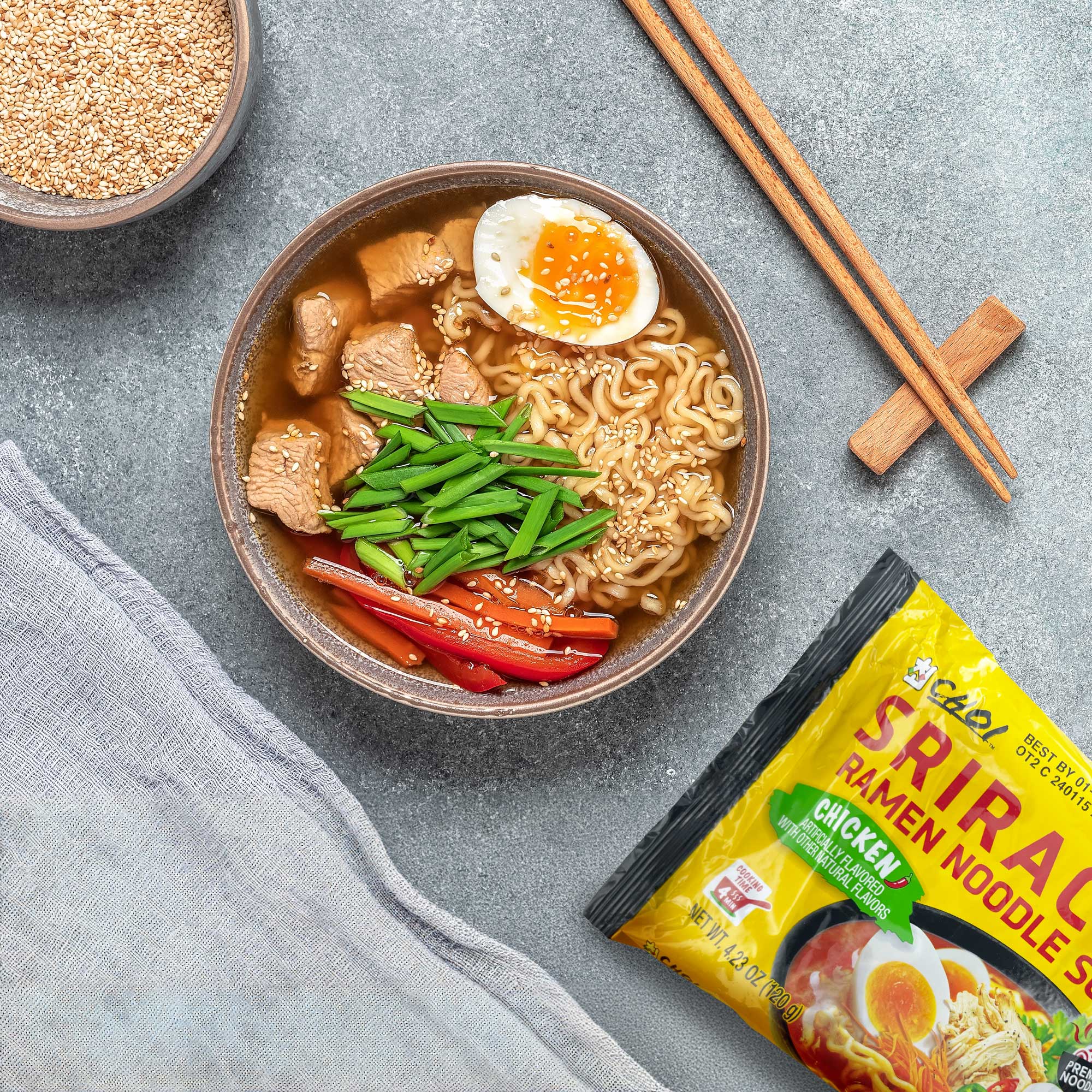 Choi Sriracha Chicken Instant Noodle Soup (120g)