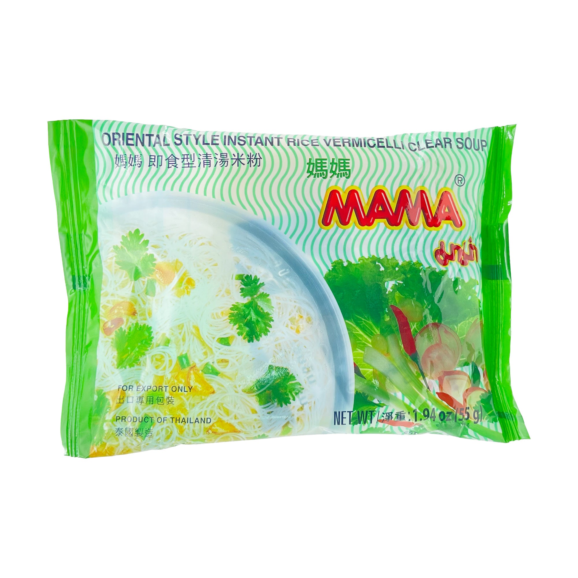 MAMA Oriental Style Instant Rice Vermicelli Clear Soup (55g)